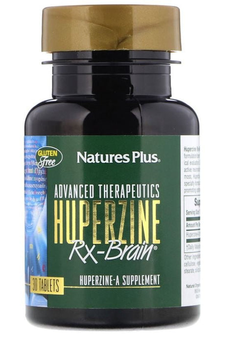 Advanced Therapeutics - Huperzine Rx - Brain (30 Tablets) - Nature's Plus - Topvitamine