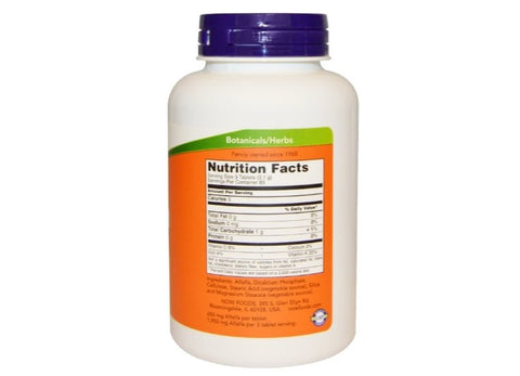 Alfalfa 650 mg (250 tablets) - Now Foods - Topvitamine