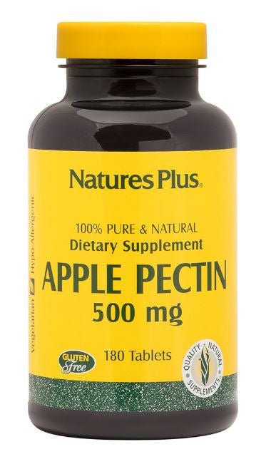Apple Pectin - 500 mg (180 Tablets) - Nature's Plus - Topvitamine