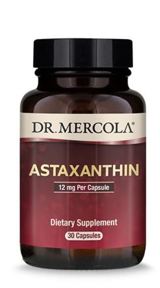 Astaxanthin 12 mg (30 Capsules) - Dr. Mercola - Topvitamine