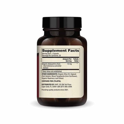Astaxanthin 12 mg (30 Capsules) - Dr. Mercola - Topvitamine