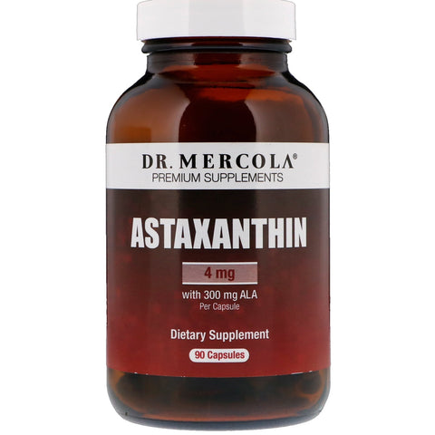 Astaxanthin 4 mg (90 Licaps Capsules) - Dr. Mercola - Topvitamine