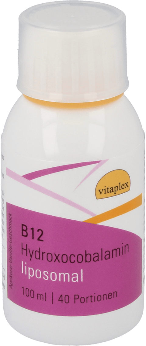 B12 Hydroxocobalamin liposomal (100 ml) - Vitaplex - Topvitamine