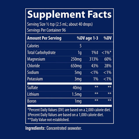 ConcenTrace, Trace Mineral Drops (237 ml) - Trace Minerals Research - Topvitamine