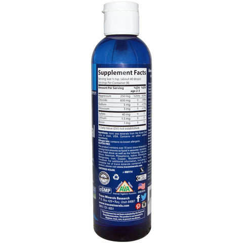 ConcenTrace, Trace Mineral Drops (237 ml) - Trace Minerals Research - Topvitamine