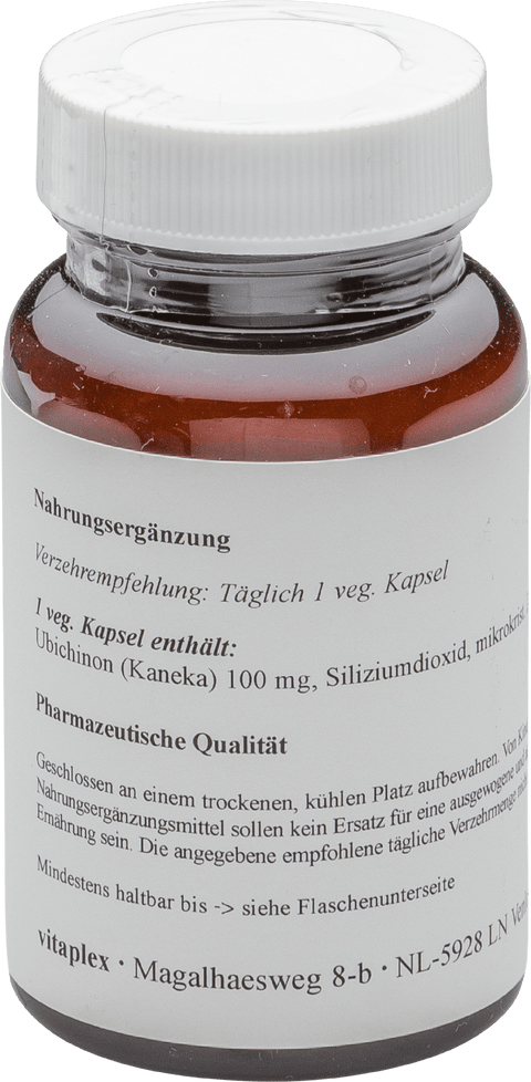 CoQ10 100 mg (60 vegetarian capsules) - Vitaplex - Topvitamine