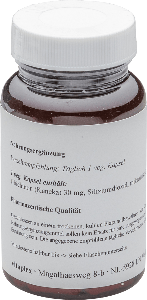 CoQ10 30 mg (60 vegetarian capsules) - Vitaplex - Topvitamine