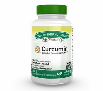 Curcumin 650 mg BCM - 95 (non - GMO) (60 Softgels) - Health Thru Nutrition - Topvitamine