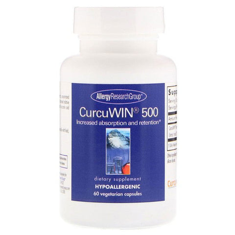 CurcuWin 500 60 Vegetarian Capsules - Allergy Research Group - Topvitamine