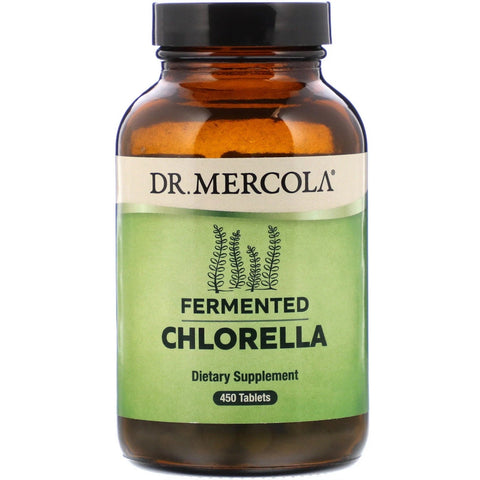 Dr. Mercola, Premium Supplements, Fermented Chlorella, 450 Tablets - Topvitamine