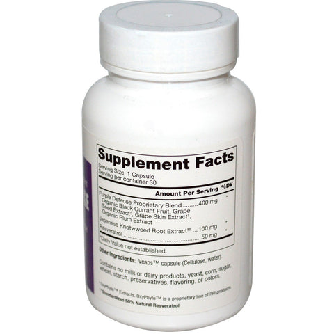 Dr. Mercola, Purple Defense, Premium Water Soluble Antioxidant, 30 Capsules - Topvitamine