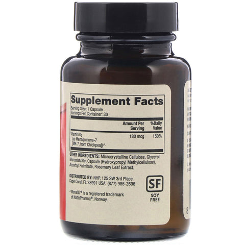 Dr. Mercola, Vitamin K2, 30 Capsules - Topvitamine