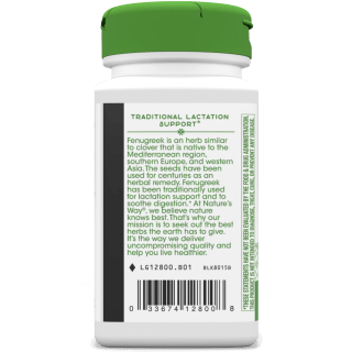 Fenugreek Seed 610 mg (320 Vegan Capsules) - Nature's Way - Topvitamine