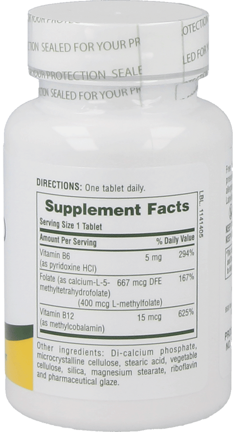 Folic Acid Hearts 400 mcg (90 Tablets) - Nature's Plus - Topvitamine