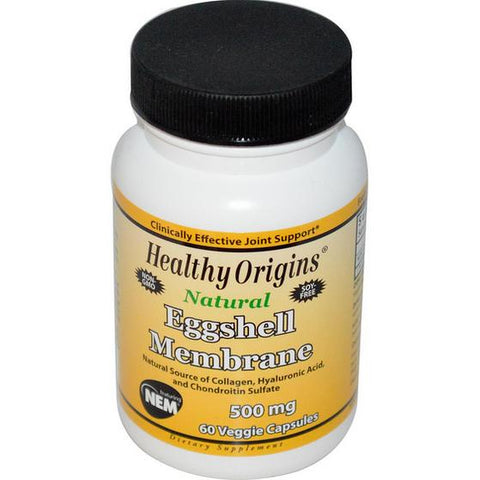 Healthy Origins, Eggshell Membrane 500 mg, 60 Veggie Caps - Topvitamine