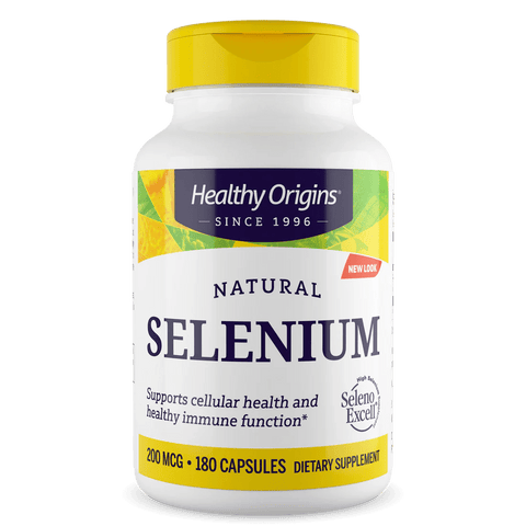 Healthy Origins Selenium 200mcg 180 capsules - Topvitamine
