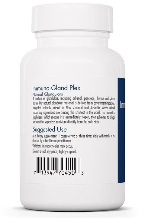 Immuno - Gland Plex Natural Glandulars 60 Veggie Caps - Allergy Research Group - Topvitamine