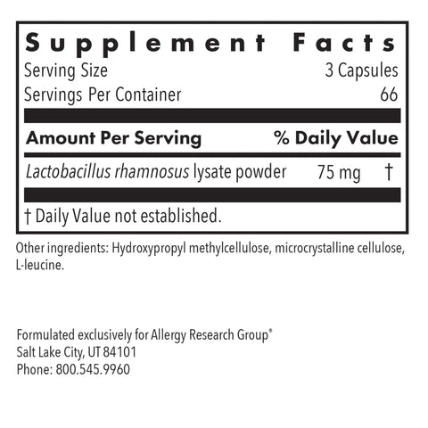 Immunobiotic Pro - Allergy Research Group - Topvitamine