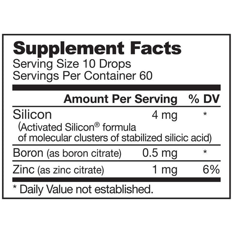 JarroSil Activated Silicon Liquid (30 ml) - Jarrow Formulas - Topvitamine