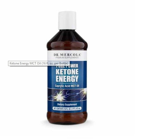 Ketone Energy MCT Oil (473 ml) - Dr. Mercola - Topvitamine