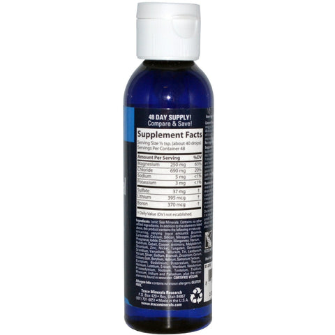 Liquimins, ConcenTrace, Trace Mineral Drops (118 ml) - Trace Minerals Research - Topvitamine