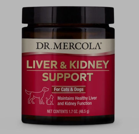 Liver and Kidney Support for Pets (49 g) - Dr. Mercola - Topvitamine