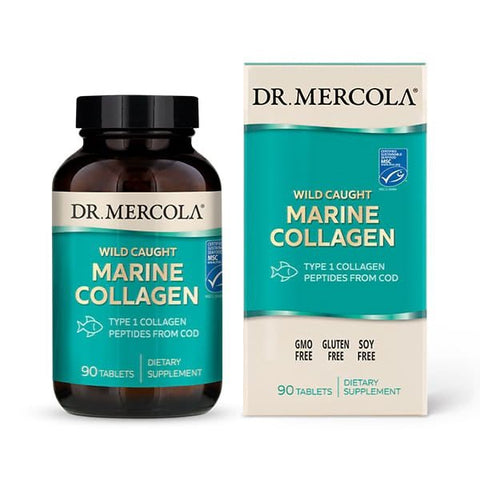 Marine Collagen 90 Tablets - Dr Mercola - Topvitamine