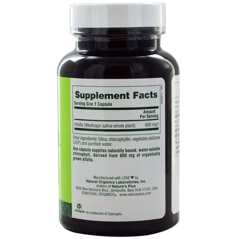 Natural Chlorophyll (90 Veggie Caps) - Nature's Plus - Topvitamine