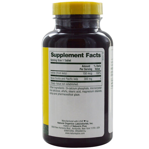 Norwegian Kelp (300 Tablets) - Nature's Plus - Topvitamine