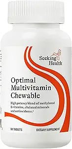 Optimal Multivitamin Chewable (60 tablets) - Seeking Health - Topvitamine