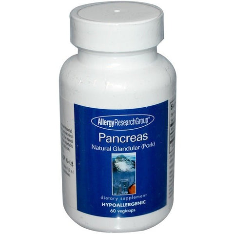 Pancreas Natural Glandular (Pork) 60 Veggie Caps - Allergy Research Group - Topvitamine