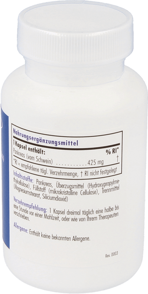 Pancreas Natural Glandular (Pork) 60 Veggie Caps - Allergy Research Group - Topvitamine