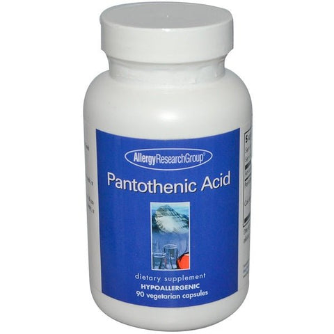 Pantothenic Acid 90 Veggie Caps - Allergy Research Group - Topvitamine
