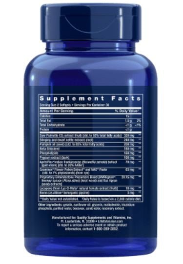 Saw Palmetto - Beta Sitosterol Formula (60 Softgels) - Life Extension - Topvitamine