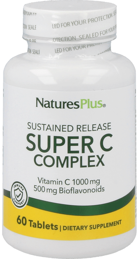 Super C Complex 1.000 mg S/R (60 tablets) - Nature's Plus - Topvitamine
