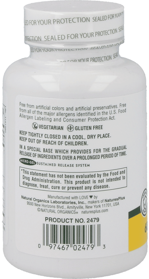 Super C Complex 1.000 mg S/R (60 tablets) - Nature's Plus - Topvitamine