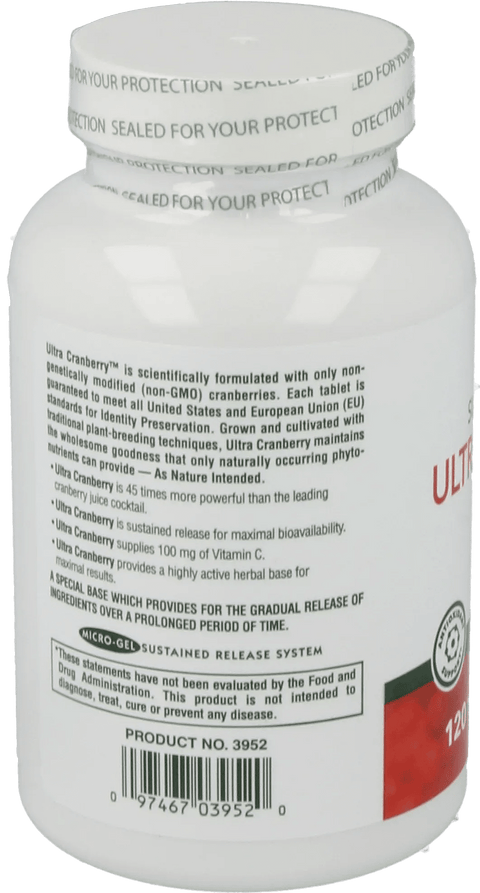 Ultra Cranberry 1000 (60 Tablets) - Nature's Plus - Topvitamine