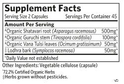 Women's Well Being (90 Veggie Caps) - Organic India - Topvitamine