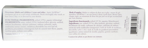 XyliWhite Toothpaste Neem & Tea Tree (181 g) - Now Foods - Topvitamine