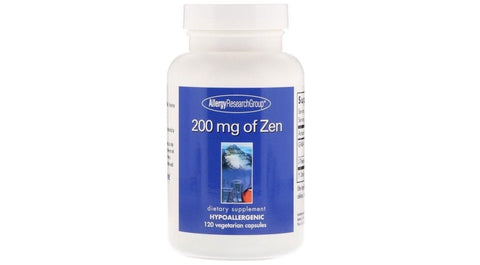 Zen 200 mg 120 Vegetarian Capsules - Allergy Research Group - Topvitamine